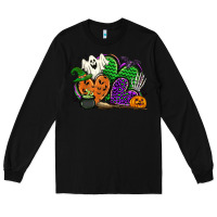 Black halloween heart Long Sleeve Tee - CowGirlArtShop