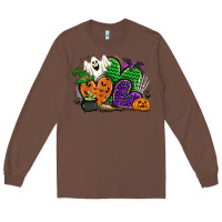 Chestnut halloween heart Long Sleeve Tee - CowGirlArtShop