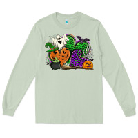 Matcha halloween heart Long Sleeve Tee - CowGirlArtShop