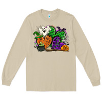 Mushroom halloween heart Long Sleeve Tee - CowGirlArtShop