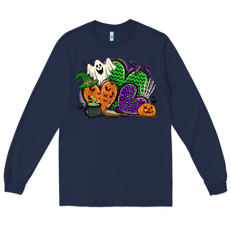 Halloween Heart Long Sleeve Tee by CowGirlArtShop | Teevron