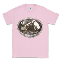 Bubblegum Pink his master's voice Classic Tee - lanVoArt
