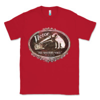 Red his master's voice Classic Tee - lanVoArt