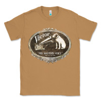 Toasted Coconut his master's voice Classic Tee - lanVoArt