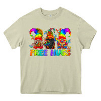 Mossy LGBTQ Free Hugs Gnomes Heavy Core Tee - BundleAndBundleShop