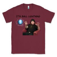 Burgundy ball lightning; osbournes want to believe Classic Tee - lanVoArt