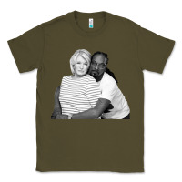 Army Green snoop and martha Classic Tee - lanVoArt
