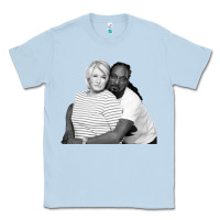 Dusty Blue snoop and martha Classic Tee - lanVoArt