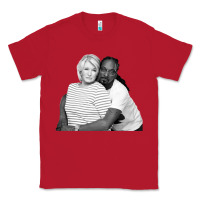 Red snoop and martha Classic Tee - lanVoArt