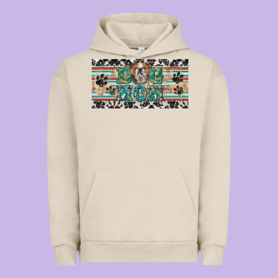Dog Mom English Bulldog License Plate Template Urban Hoodie Designed By Barkaloodesign