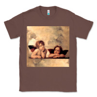 Chestnut Hot Trend Angels Raphael Cupid Cherubs Art Valentine Angel Classic Tee - lanVoArt