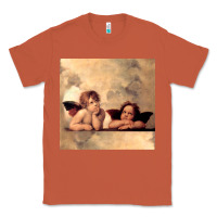 Copper Hot Trend Angels Raphael Cupid Cherubs Art Valentine Angel Classic Tee - lanVoArt
