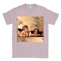 Lilac Hot Trend Angels Raphael Cupid Cherubs Art Valentine Angel Classic Tee - lanVoArt