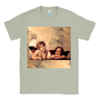 Matcha Hot Trend Angels Raphael Cupid Cherubs Art Valentine Angel Classic Tee - lanVoArt