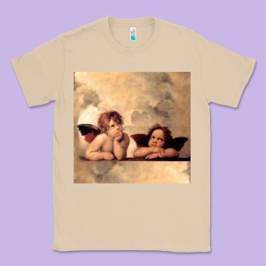 Hot Trend Angels Raphael Cupid Cherubs Art Valentine Angel Classic Tee Designed By Lanvoart