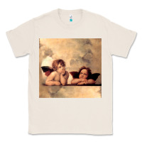 Natural Hot Trend Angels Raphael Cupid Cherubs Art Valentine Angel Classic Tee - lanVoArt