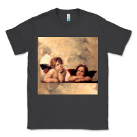 Smoke Hot Trend Angels Raphael Cupid Cherubs Art Valentine Angel Classic Tee - lanVoArt