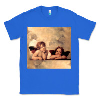 True Royal Hot Trend Angels Raphael Cupid Cherubs Art Valentine Angel Classic Tee - lanVoArt