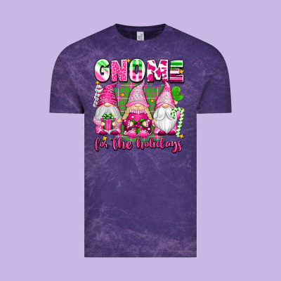 Gnome For The Holidays Vintage Tee Designed By Texasbilliewilder