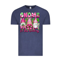 Vintage Denim gnome for the holidays Vintage Tee - texasbilliewilder
