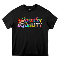 Black Western LGBTQ Gender Equality Heavy Core Tee - BundleAndBundleShop