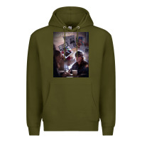 Army Green unsaid emily julie and the phantoms poster gift (1) Premium Hoodie - lanVoArt