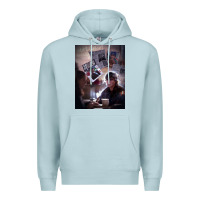 Blue Mist unsaid emily julie and the phantoms poster gift (1) Premium Hoodie - lanVoArt
