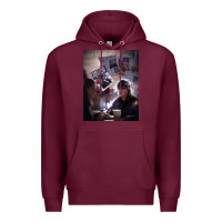 Burgundy unsaid emily julie and the phantoms poster gift (1) Premium Hoodie - lanVoArt