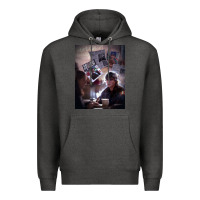 Charcoal Heather unsaid emily julie and the phantoms poster gift (1) Premium Hoodie - lanVoArt
