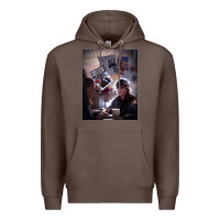 Coffee unsaid emily julie and the phantoms poster gift (1) Premium Hoodie - lanVoArt