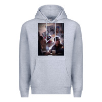 Heather Grey unsaid emily julie and the phantoms poster gift (1) Premium Hoodie - lanVoArt