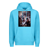 Ocean Blue unsaid emily julie and the phantoms poster gift (1) Premium Hoodie - lanVoArt