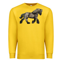 Lemon Belgian Horse Premium Sweatshirt - LillyAllenDesigns