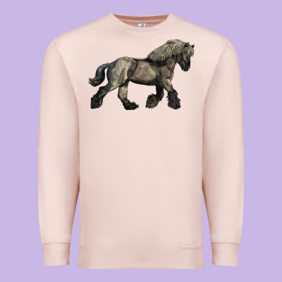 Belgian Horse Premium Sweatshirt Designed By Lillyallendesigns