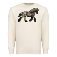 Sandshell Belgian Horse Premium Sweatshirt - LillyAllenDesigns