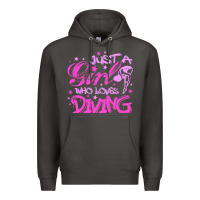 Smoke funny springboard diving quote diver gift for love girl Premium Hoodie - lanVoArt