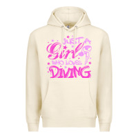 Tofu funny springboard diving quote diver gift for love girl Premium Hoodie - lanVoArt