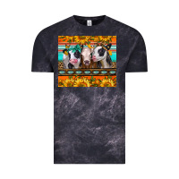 Cloud Black heifers and sunflowers Vintage Tee - Jasminsmagicworld
