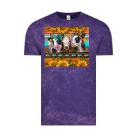 Cloud Purple heifers and sunflowers Vintage Tee - Jasminsmagicworld
