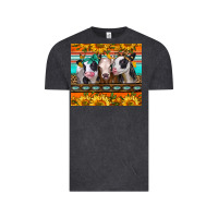 Vintage Black heifers and sunflowers Vintage Tee - Jasminsmagicworld