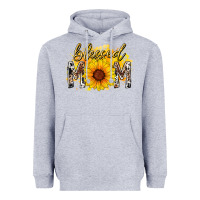 Heather Grey blessed mom sunflower Heavyweight Hoodie - RacoonDesign