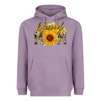 Lavender blessed mom sunflower Heavyweight Hoodie - RacoonDesign
