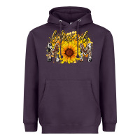 Plum blessed mom sunflower Heavyweight Hoodie - RacoonDesign