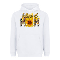 White blessed mom sunflower Heavyweight Hoodie - RacoonDesign