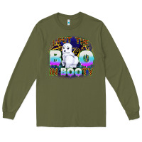 Army Green i put boo in booty Long Sleeve Tee - CowGirlArtShop