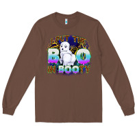 Chestnut i put boo in booty Long Sleeve Tee - CowGirlArtShop
