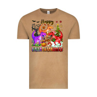 Vintage Camel happy hallothanksmas dinosaur Vintage Tee - texasbilliewilder
