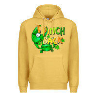 Antique Gold i pinch back with crab Premium Hoodie - FaDigitalArtStudio