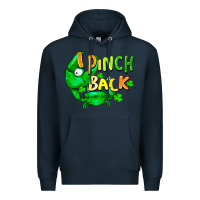 Navy i pinch back with crab Premium Hoodie - FaDigitalArtStudio
