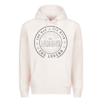Pale Pink Graphic 365 Nonno The Legend Grandpa Men Funny Gift Premium Hoodie - lanVoArt